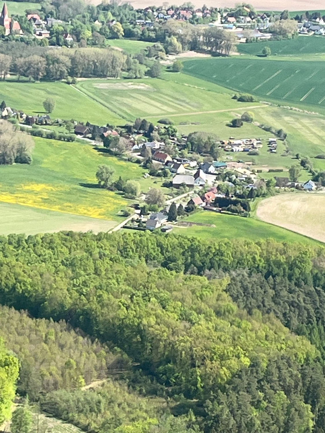 Die Landschaft rund um Neuhof
